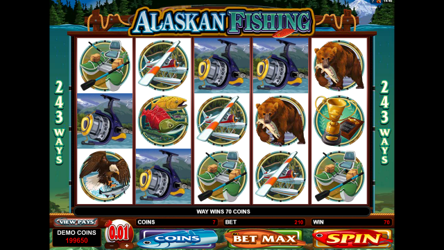 Характеристики слота Alaskan Fishing 9