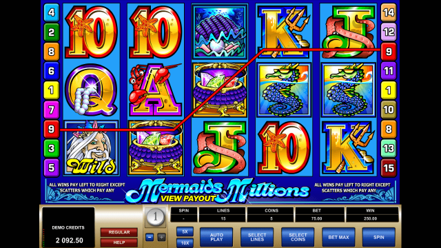 Бонусная игра Mermaids Millions 3
