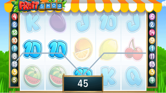 Бонусная игра Fruit Shop 7