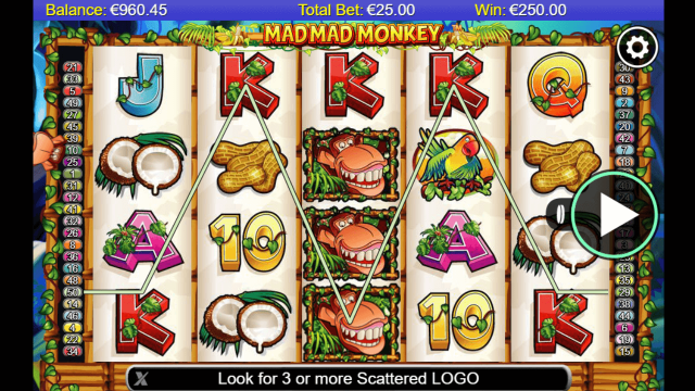 Игровой интерфейс Mad Mad Monkey 6